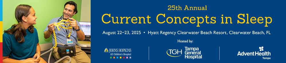 JHACH 25th Annual Current Concepts in Sleep Banner
